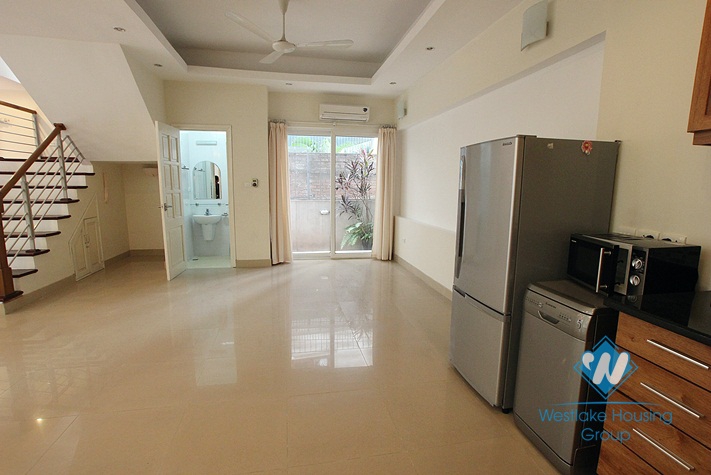 Unfurnished house with swimming pool for rent in Westlake area, Hanoi